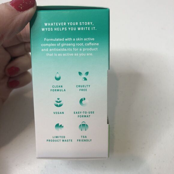 WYOS New in Box The Clean Sweep Gentle Face Cleanser Stick 53G/1.9oz - Picture 2 of 7